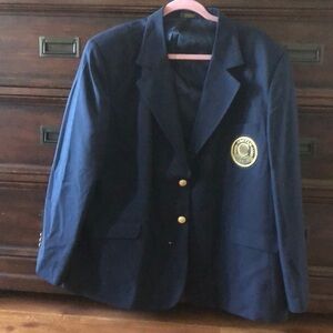 Civitan Club builders two button blazer